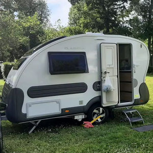 Mini caravana plegable, impermeable, moderna y multifuncional para viajes todoterreno. - Product Image 1