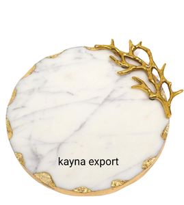 Classique 4 pièces artisanat bords ronds pour hôtel et restaurant décoration concepteur blanc marbre bord caboteur tapis et tampons - Product Image 5