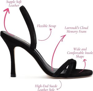 Annie Sandalia En Ante Negro - Product Image 3