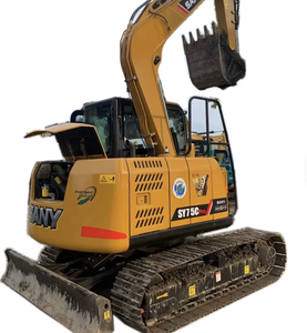Machinerie de terrassement d'occasion, excavatrices Sanys 75c, SY75C-10, SY75C-8, SY75C-9, excavatrices d'occasion de 7 tonnes - Product Image 1