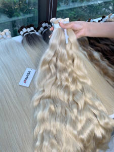 Extensiones de Cabello Humano Virgen Vietnamita 100%, Liso, 8 Pulgadas, 12A, Diseño Libre, Color Oscuro, Super Double Drawn, 20 kg - Product Image 4