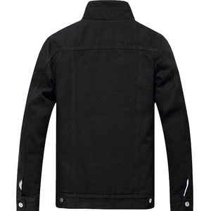 Nueva moda de invierno para hombre, chaqueta vaquera, prendas de vestir, chaquetas, chaqueta vaquera gruesa de lana cálida a la moda, abrigo vaquero para hombre - Product Image 6