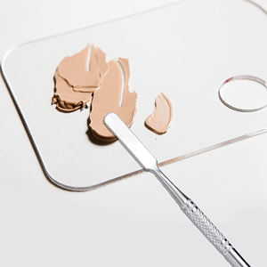Espátula de maquillaje al por mayor espátula cosmética alemana de acero inoxidable espátula de mezcla de artista para belleza - Product Image 3
