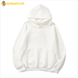 Sudadera con capucha holgada personalizada para parejas, Sudadera con capucha de lana, sudaderas con capucha de gran tamaño informales unisex básicas/mezcla de algodón - Product Image 1