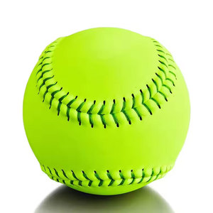 Baseball en cuir de vachette personnalisé Ballons d'entraînement récréatifs Jeu professionnel de baseball en cuir - Product Image 5