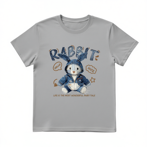 T-Shirt Unisex 100% Cotone 210GSM Abbigliamento Casual con Stampa Serigrafica e DTG Modello Rose Non Compresso - Product Image 2