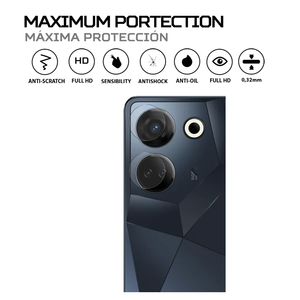 ANTISHOCK Screen <b>Protector</b> for Tecno Camon 20 Premium Durable <b>Camera</b> Cover - Product Image 2