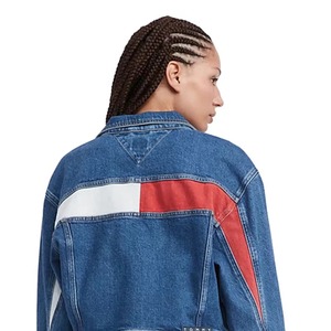 Cropped Denim Jacket for Women Solid Maroon Color High Quality Breathable light weight denim jacket for women - Product Image 6