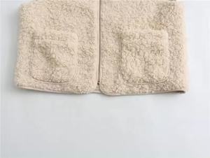 Chaleco de Punto para Mujer, Nuevo Diseño, Talla Grande, Otoño Invierno, Prenda Exterior de Manga Larga, Impermeable, Reversible, Chaqueta Informal - Product Image 5