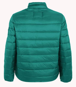 Chaqueta acolchada de lona con capucha para hombre, diseño moderno, estilo moderno, informal, uso diario, invierno, logotipo personalizado, parte delantera - Product Image 4