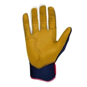 Top qualité en cuir véritable vente chaude gants de frappeur de Baseball antidérapant jeunesse adulte unisexe léger gants de frappeur de Baseball - Product Image 3