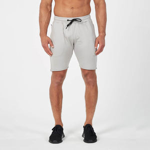 Pantalones Cortos Deportivos para Hombre al por Mayor, de Alta Calidad, Personalizados, 100% Poliéster, Resistentes al Viento, Largos hasta la Rodilla, con Cierre de Cordón, Pantalones Cortos de Forro Polar para Hombre - Product Image 1