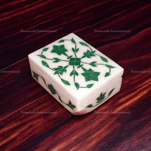 Top Selling Indian Export Green <b>Mother</b> of Pearl Jewelry <b>Boxes</b> at Wholesale Price Exclusive <b>Mother</b> of Pearl Jewellery Storage - Product Image 1