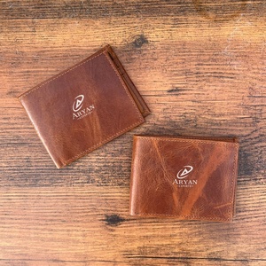 ผู้ผลิตแฮนด์เมดที่กําหนดเองกระเป๋าสตางค์หนังแท้สําหรับผู้ชายกระเป๋าสตางค์หนังยาวกระเป๋าสตางค์มาตรฐานลําลอง - Product Image 1