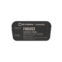 Traceur GPS GLONASS AGPS Mini OBD Teltonika FMB003 avec détection ACC, applications iOS/Android/PC, GSM GPRS LBS, carte SD