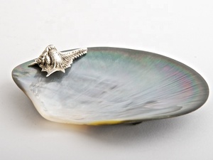 แม่ของเพิร์ลจานตกแต่งที่ใช้สำหรับเดือนรอมฎอนและอี๊ดตกแต่งที่ทำด้วยมือซับเชลล์จานจากผู้ผลิตเวียดนาม - Product Image 5