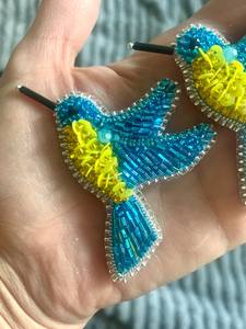 Broches de cuentas Diseñador hecho a mano Accesorios de alta calidad Diseño único Forma de color personalizada Estilo moderno tradicional antiguo - Product Image 2