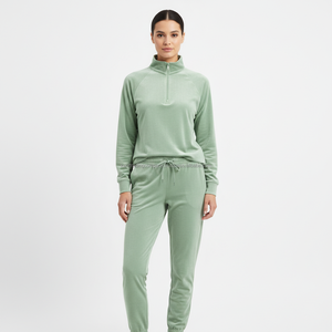Custom Brand Velour Tracksuit Women Flare Bootcut Pants Zip Up Hoodie 2 Piece Set Luxury Soft Lounge Wear Manufacturer Bulk - Product Image 2