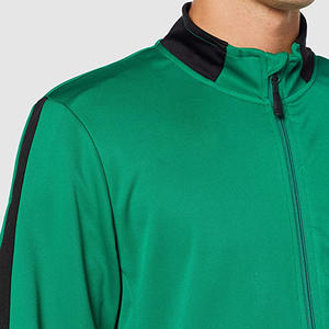 Survêtement pour homme en tissu confortable, manches longues, coupe décontractée, logo personnalisé, couleur et design avec col montant et fermeture éclair, 2026 - Product Image 3