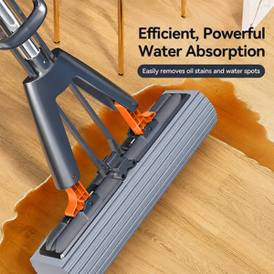 Serpillère auto-essoreuse sans effort 110 cm, forte absorption d'eau, livraison rapide depuis l'entrepôt local UE, Pologne - Product Image 3