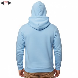 Sweat à capuche mince unisexe de haute qualité hiver impression numérique 100% coton polaire pull sweat à capuche personnalisable en gros - Product Image 4