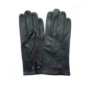 Gants en cuir noir pour hommes et femmes Gants en cuir d'hiver pour temps froid Gants en cuir pour temps de neige du Pakistan - Product Image 2