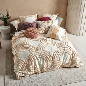 Hiver 100% coton biologique Certificat GOTS Housse de couette Ensemble de literie le plus populaire à prix compétitif Lavage à la main en machine - Product Image 6