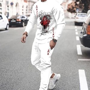 Chándal de retazos para hombre, conjuntos de maternidad de algodón y poliéster personalizados, ropa de calle para hombre al por mayor OEM - Product Image 3