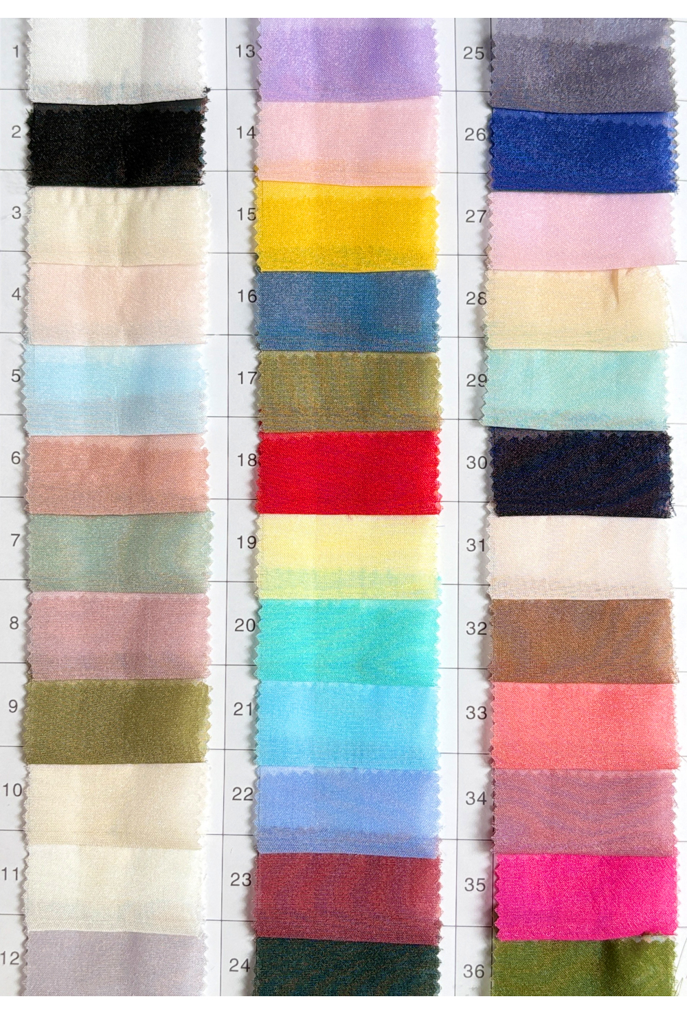 Carte de couleur 1