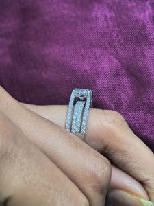 Bague en or 14 carats avec diamant de laboratoire rond de 1 carat, E VS1, diamant de laboratoire HPHT, certifié IGI, prix de gros - Product Image 4