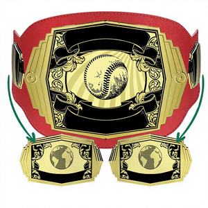 Ceinture de champion UFC personnalisable pour adultes, sangle en métal confortable pour les événements d'Aikido, Taekwondo, Jiu-Jitsu, Judo, Boxe - Product Image 1