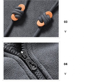 Sudadera deportiva con capucha de lana para jóvenes de calidad superior personalizada para hombres, sudadera deportiva con nombre impreso, número, diseño de algodón a la moda - Product Image 4