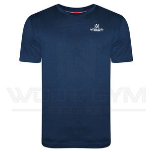 Custom Quick Dry T Shirt for Man OEM and ODM Customized logo Design Printed <b>Tshirt</b> Cotton <b>Polyester</b> Short Sleeves Plain Shirts - Product Image 1