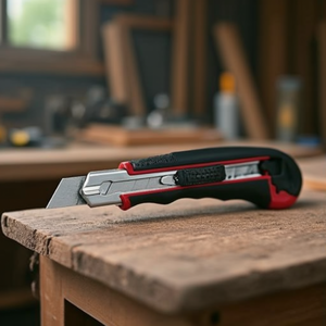Cuchillo Multiusos de Carga Automática WEDO, Cortador de 18 mm-170 mm con Acero Negro/Rot, Marca WEDO - Product Image 3
