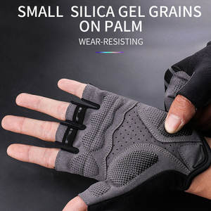 Guantes de ciclismo Fitness personalizados antideslizantes motocicleta Mtb bicicleta de carretera bicicleta deportes acolchado ciclismo Gel guantes bicicleta - Product Image 5