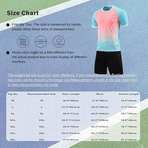 Camiseta de fútbol reversible y kit de pantalón sublimación deportes al aire libre uniforme para ropa de fútbol - Product Image 5