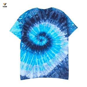 Hot New Men's <b>Tie</b> Dye Short-Sleeved T-Shirt Originality Streetwear Hip Hop 100% Cotton Crew Neck Oversized Fit - Product Image 2