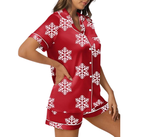 ชุดนอนกลางแจ้งของผู้หญิงชุดคอลเล็คชั่นปักลายด้วยเครื่องจักรชุดนอนราคาถูกสั่งผลิตในช่วงฤดูร้อน - Product Image 3