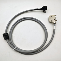 Cable de Interfaz de Señal de Datos Serial DB9 Personalizado, Macho RS232 a Conector Rectangular Industrial Moldeado y Blindado
