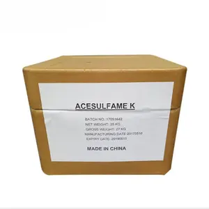 מזון מרכיב acesulfame-K E950 מזון כיתה acesulfame k טהור ממתיק