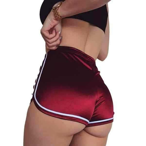 Shorts taille haute pour femmes, style clubwear, vente chaude, tissu personnalisé, 100% coton, écologique, séchage rapide, respirant - Product Image 3