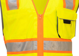 Latest Design Sleeveless <b>Heavy</b> <b>Duty</b> Outdoor Safety Security Working Vest Customized Logo Waterproof Windproof Casual Outerwear - Product Image 4