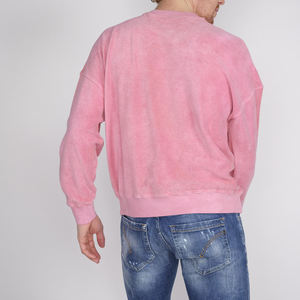 BASICS Hoodie Tie-dye Hombres Sporty Pullover Sudaderas algodón mezclado mezcla de algodón sudadera - Product Image 4