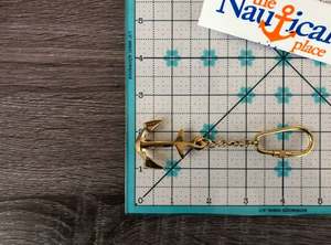 Porte-clés en laiton décoratif en laiton AK en pièce personnalisée finie polonaise pour usage personnel/décor de clé de chambre - Product Image 5