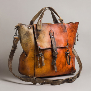 Bolsos de hombro de cuero genuino para mujer, ropa de calle, bandolera de PU cruzada, ropa informal para mujer, bolso de cuero para hombro para mujer - Product Image 6