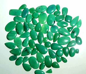Crisoprasa Natural en Cabujón para Joyería, Piedra Preciosa Natural al por Mayor a Precios de Fábrica de Exportador Indio - Product Image 5