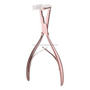 Custom Logo Hair Weave Plier <b>Tape</b> in Extension Tools Kits Stainless Steel Clamp Pliers for Hair Extensions - Product Image 3