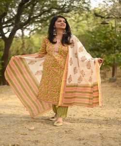 Inde Kurtis femmes dernière nouvelle conception dames portent des tissus de coton rayonne imprimés colorés prêt à porter Kurtis vente en gros à bas prix ApparelGarment - Product Image 6