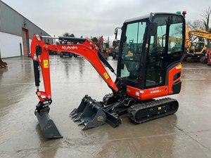 Mini-excavatrice de haute qualité, couleur noire, avec chenilles et bras hydraulique, pour travaux de construction - Product Image 1