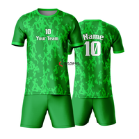 Personnalisez votre propre maillot de football respirant en polyester pour hommes, nouveau kit de sport de football